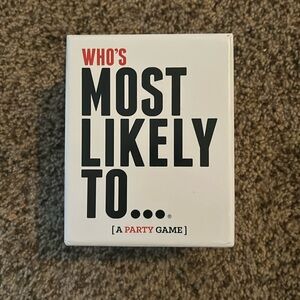 Who’s most likely to party game